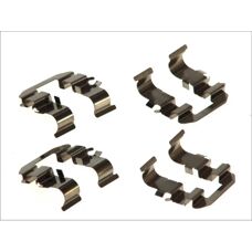 QUICK BRAKE 109-1758 Hintere Bremsbeläge - Montage Kit
