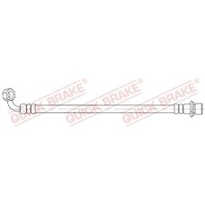 Tubo del freno blu Quick Brake 58.016 per Toyota Land Cruiser Prado 120