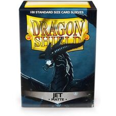 Dragon Shield Jet Matt Schutzhüllen - Karten schützen
