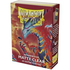 Arcane Tinmen Dragon Shield Διαφανές Ματ Εξωτερικό Περίβλημα Ιαπωνικού Μοντέλου 60 τεμάχια - Προστατεύει και παρουσιάζει κάρτες