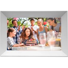 Denver PFF-1063WHITE Digitale Bilderrahmen - Touchscreen - Wi-Fi