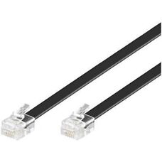 MicroConnect MPK106B 6m Flat RJ12 Telefonkabel