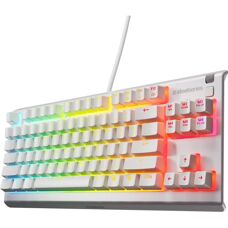 Steelseries Apex 3 TKL - Valkoinen pelinäppäimistö