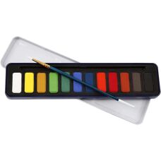 Colortime Aquarellmalset - CCH-34236 - 12 Farben, 12x30mm