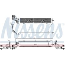 Ψυγείο αλουμινίου NISSENS 606268 - Σύστημα ψύξης