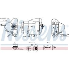 NISSENS 996191 Δεξαμενή διαστολής - Mercedes-Benz
