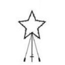Stella da giardino Sirius Top-Line 40 LED - Illuminazione decorativa