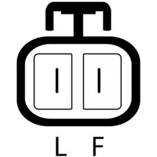 Lucas LRA03096 Alternator - 14V 100A for Opel & Vauxhall