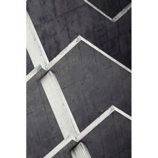 Malerifabrikken Fragments-7 Plakat - Grå - 50x70 - Unisex