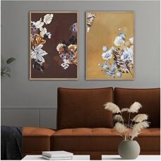 Malerifabrikken Gold Couture 7 - Rød - Plakat 70X100