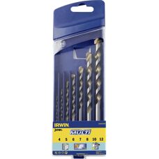 Ensemble de mèches Irwin 5 pièces - Polyvalent, 4-10mm - Publicité