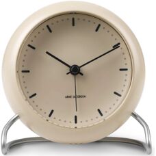 Arne Jacobsen City Hall Klokke - 11cm Sand Beige