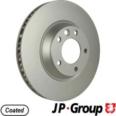 JP GROUP Bremsensatz - 1163105180 - Vented, vorne 34mm