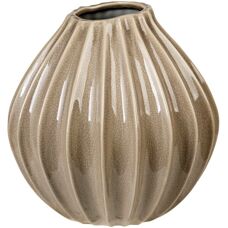 Broste Copenhagen Grå Håndlaget Keramikkvase - Vase