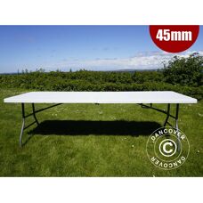 Dancover Sammenfoldeligt Bord - 240x76x74cm - Grå