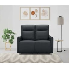 Dorel Home Lugo - Kinosofa mit Recliner in Lederoptik - Sofa