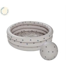 OYOY M107606 Kinder aufblasbarer Pool - Klein, Grau