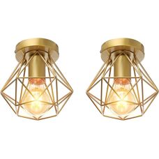 AXHUP - 2x Ø16cm Diamond Cage Industrial - Deckenleuchte