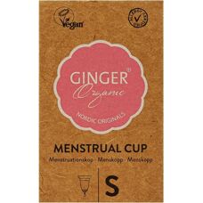 Organiczna Kubka Miesiączkowa Imbir Mała - Wielokrotnego Użytku i Ekologiczna