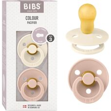 Tétine Symétrique Ivory/Blush 18+ mois - BIBS