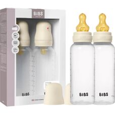 BIBS Baby Latex Rund 2 Pakning 270ml - Babyflaske