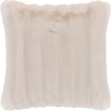 House Nordic Galena Dekokissen - Weiß Faux Pelz, 45x45 cm