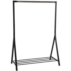 Actona Brent garderobestativ - Moderne Sort Gulvmodel