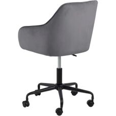Chaise de bureau Brooke en velours - Siège de bureau - Publicité