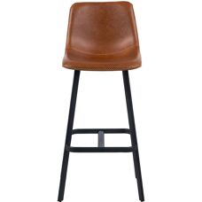NORDFORM Wilfred Braune Vintage Hockerstol - Barhocker