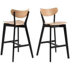 NORDFORM Roxby Bar Stool - 2 Pack - Brown - Barstool & Seat