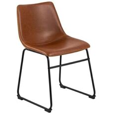 NORDFORM Oregon Dining Chair - Brown - Modern Vintage Style