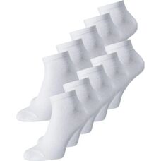 Jack & Jones 10ER-Pack Sneakersockor (12172337) vit