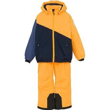 Color Kids Kinder Skianzug Set Orange - Kinder Skianzug