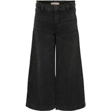 Jeans à jambes larges Kids Only Kogcomet - Noir délavé - 8-15 ans