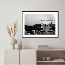 Malerifabrikken Vintage Love Story Plakat - 30X40 - Plakat