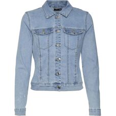 Vero Moda VMLUNA LS SLIM DNM JACKET MIX GA NOOS (10279492) - denim bleu clair