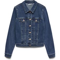 Vero Moda VMLUNA LS SLIM DNM JACKET MIX GA NOOS (10279492) - medium blue denim