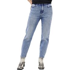 Noisy May AZ236LB Hohe Taille Slim Fit Ankle Jeans - Jeans