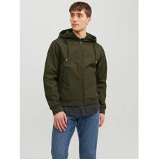Jack & Jones Jjebasic Softshell Hood Noos (12236300) - Basic leichte Jacke (12236300) Rosin