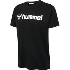 hummel Herren Bio-Baumwolle T-Shirt Regular Fit - Schwarz