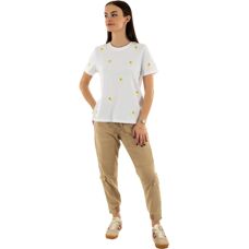 Only XS Weiß Bio-Baumwoll T-Shirt - T-Shirt