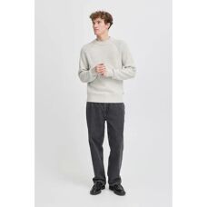 Casual Friday Kristian Katoenen Trui - Pumice Stone