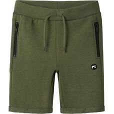 Name It Shorts Grønn - Bomull/Polyester - 8 år