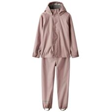 Name it kids - NknDry10 Regn sæt - Lilla 98 - Rain Set