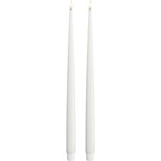 Deluxe HomeArt LED Middagkaars - Realistisk flamme - 38cm
