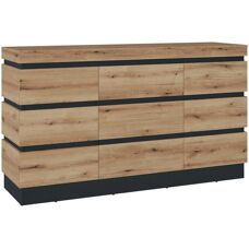 Wojcik Coast Evoke Eiche Sideboard - 161cm Modern Stauraum