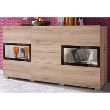 MUEBLES Austin Modell - 2-Türer 3-Schubladen Sideboard