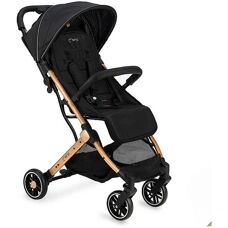 Poussette MoMi Estelle - Compacte et Légère - Noir - Publicité