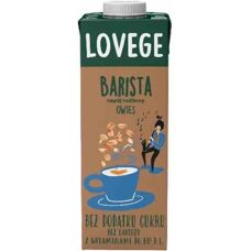 Sante Lovege Mleko owsiane wegańskie bez cukru - Napój owsiany 1l