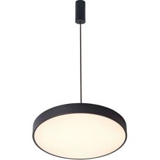 Italux Orbital Black - Modern LED Pendant Light - 1800lm